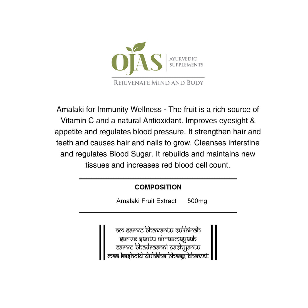 
                  
                    Ojas Amla Fruit Extract
                  
                