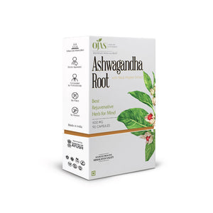 
                  
                    AshwagandhaOjas - Best Rejuvenative Herb for the Mind (500 mg Capsules)
                  
                