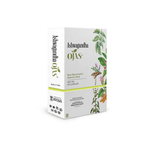 
                  
                    AshwagandhaOjas - Best Rejuvenative Herb for the Mind (500 mg Capsules)
                  
                