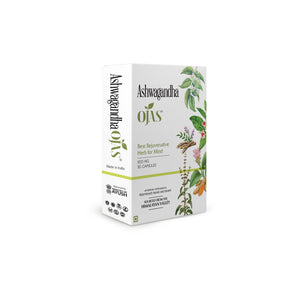 
                  
                    AshwagandhaOjas - Best Rejuvenative Herb for the Mind (500 mg Capsules)
                  
                
